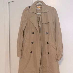 C&C Trench Coat With Unique Features